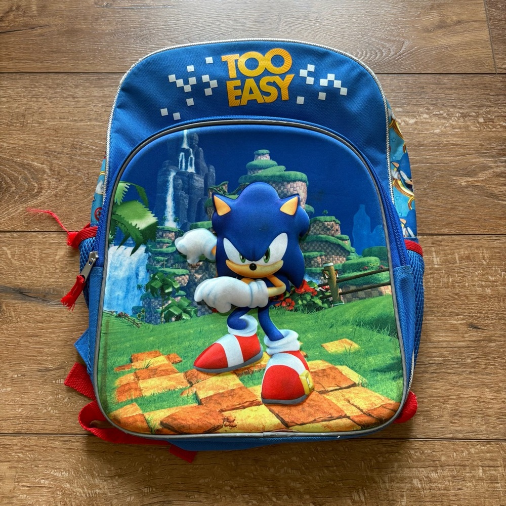 Sonic the Hedgehog Blue Adventure Backpack